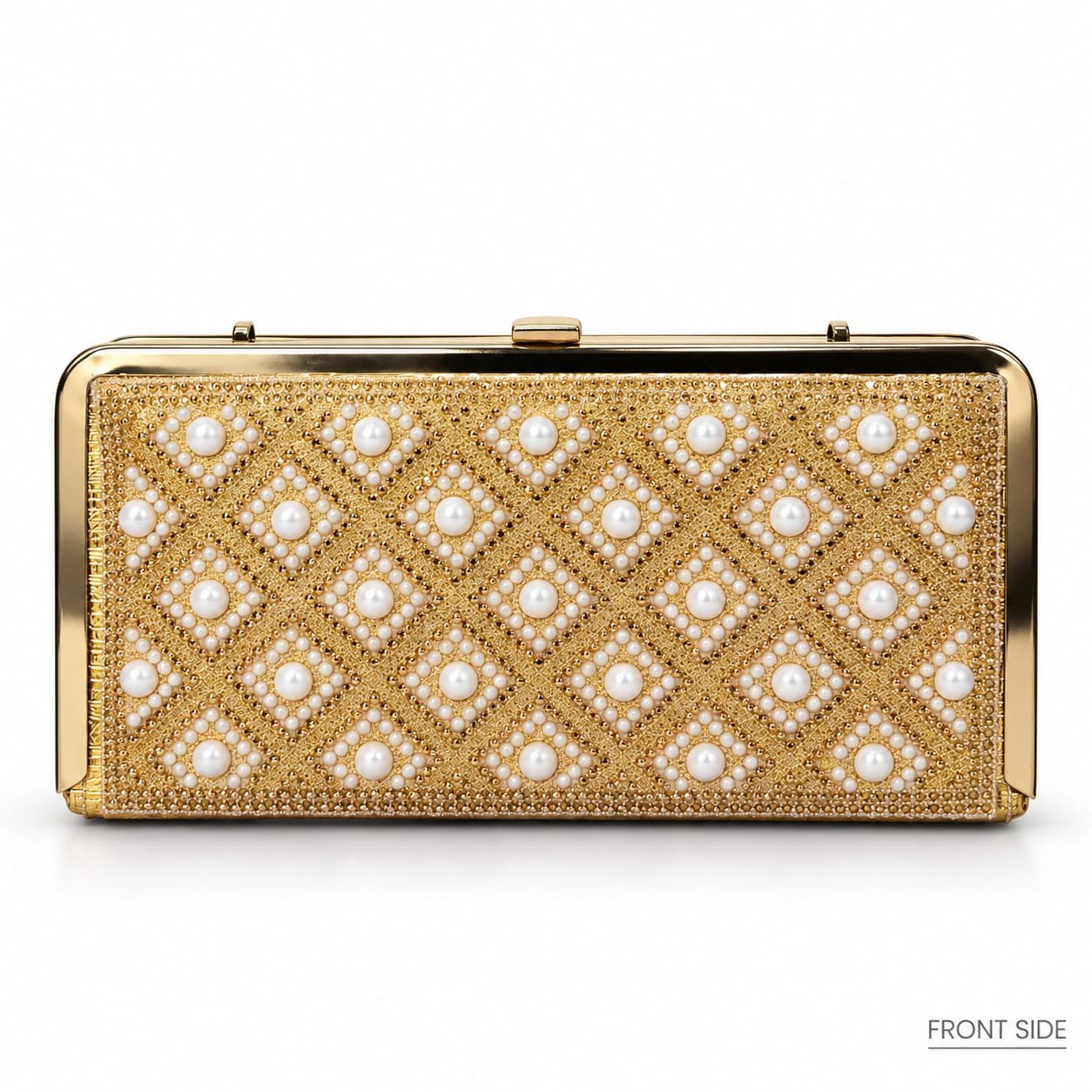 Gold Pearl Clutch - Image 2