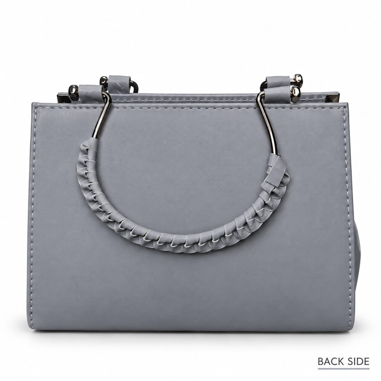 Grey Bow Handbag - Image 3
