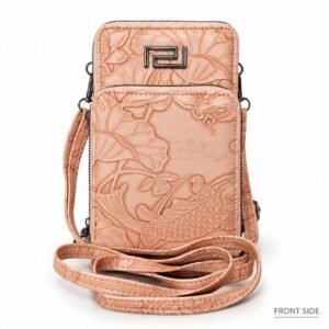 Peach Floral Sling Bag